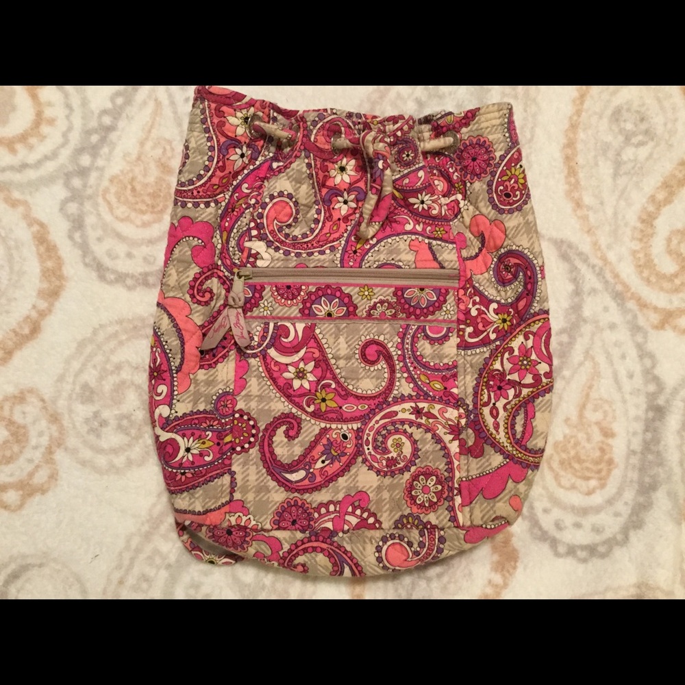 Vera Bradley Drawstring backpack